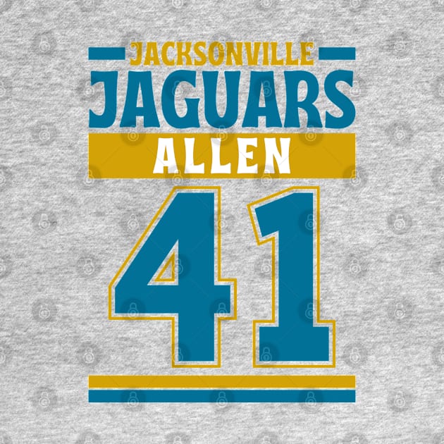 Jacksonville Jaguars Allen 41 American Football Edition 3 by Astronaut.co